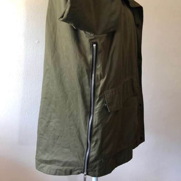 Forever 21 Olive Green Jacket Size M - Picture 4 of 8
